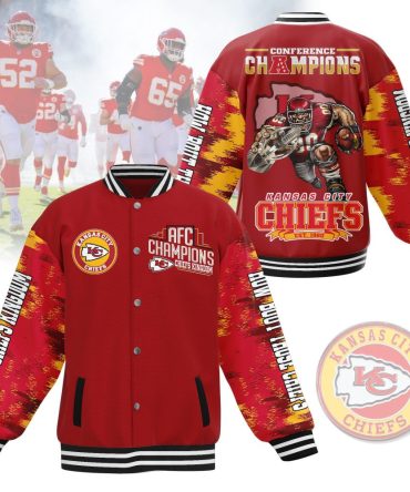 Kansas City Chiefs Afc Champions Jacket - Limited Edition Fan Gear