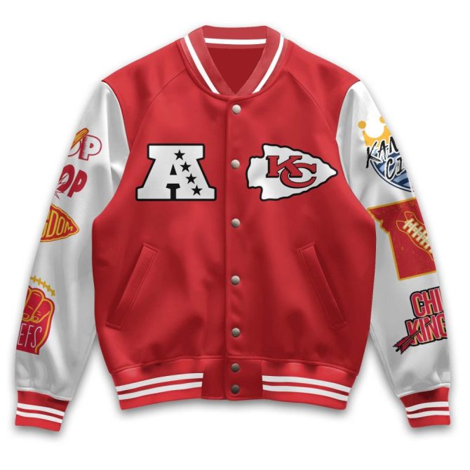 Kansas City Chiefs 2024 Championship Varsity Jacket - Limited Edition Fan Gear - Image 2