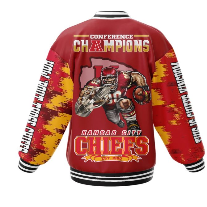 Kansas City Chiefs Afc Champions Jacket - Limited Edition Fan Gear - Image 2