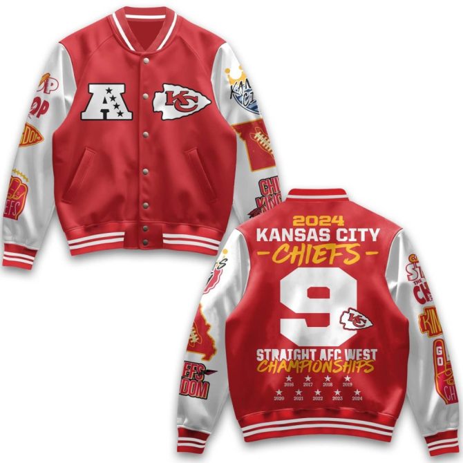 Kansas City Chiefs 2024 Championship Varsity Jacket - Limited Edition Fan Gear