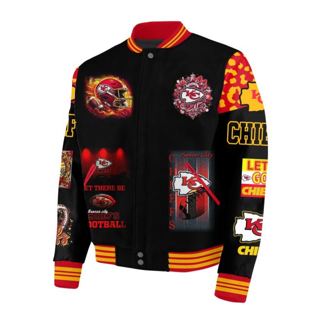 Kansas City Chiefs Varsity Jacket - Bold Design For True Fans - Limited Edition - Image 2