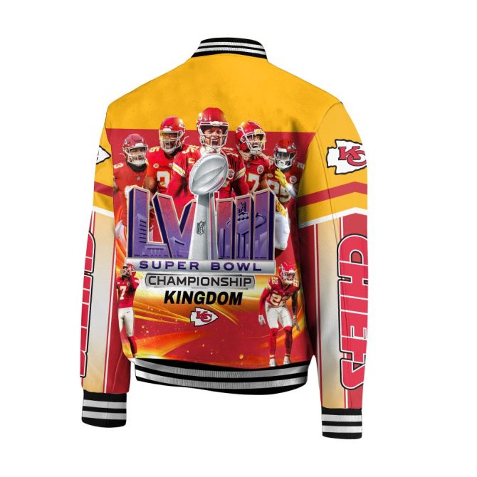 Kansas City Chiefs Super Bowl Lviii Championship Jacket – Limited Edition Fan Gear - Image 3