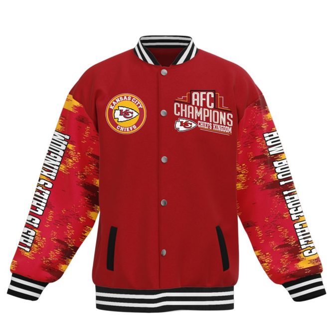 Kansas City Chiefs Afc Champions Jacket - Limited Edition Fan Gear - Image 3