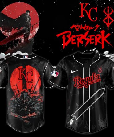 Exclusive Kc Berserk Anime Baseball Jersey - Dark Fantasy Fan Apparel