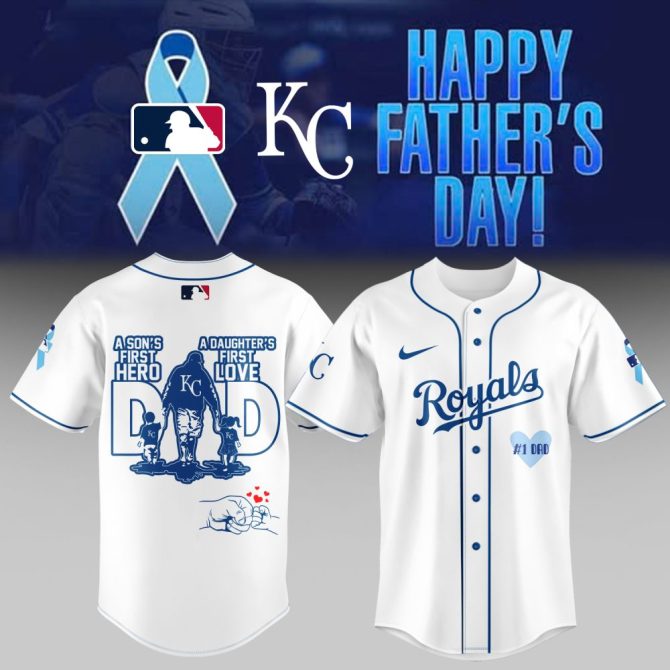 Celebrate Dad With Kansas City Royals Father'S Day Jersey – Perfect Gift For Baseball Fans!