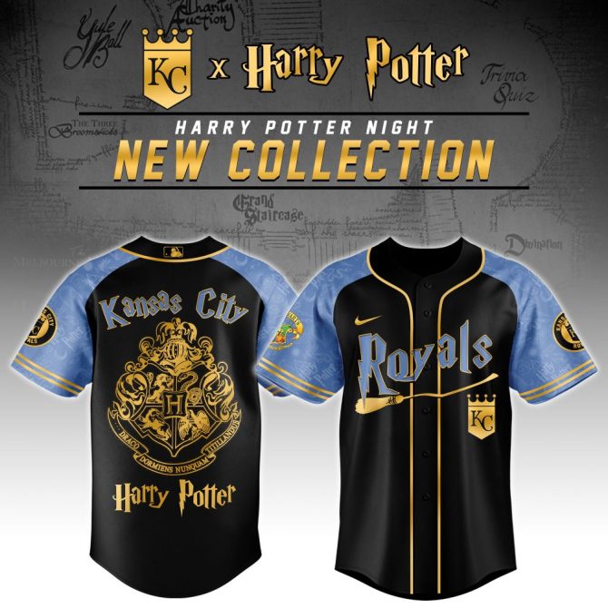 Limited Edition Kc Royals X Harry Potter Jersey – Magical Fan Gear Collection!