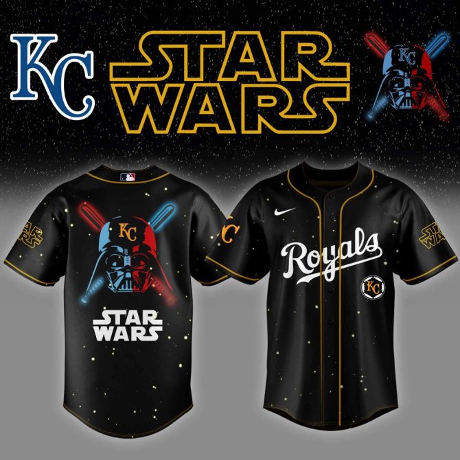 Limited Edition Star Wars Kc Royals Jersey - Epic Crossover Fan Gear