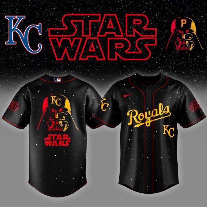 Limited Edition Star Wars Kansas City Royals Jersey - Perfect Gift For Fans!