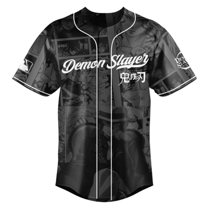 Demon Slayer X Mlb Jersey - Exclusive New Collection For Anime Fans - Image 2