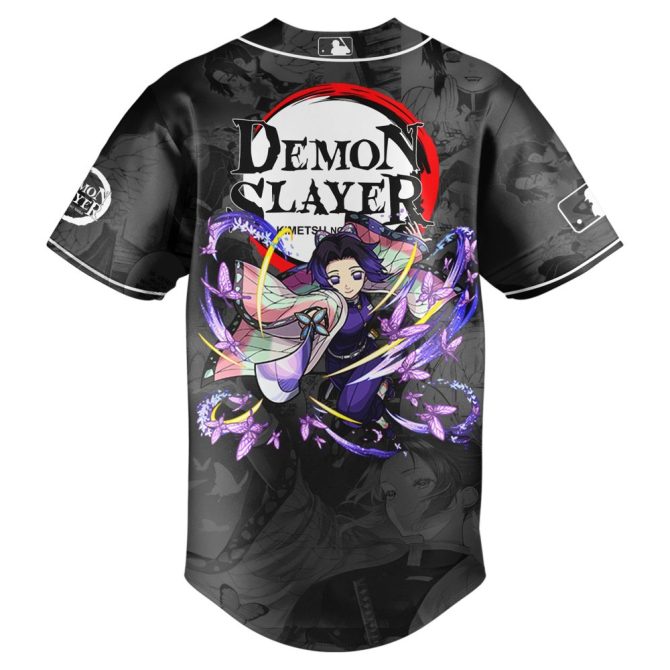 Limited Edition Mlb X Demon Slayer Jersey - New Collection Anime Style Top - Image 3