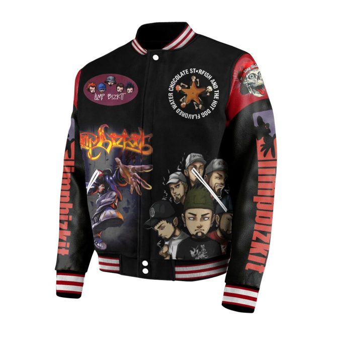 Limited Edition Graphic Varsity Jacket – Bold Design & Streetwear Vibes - Image 2