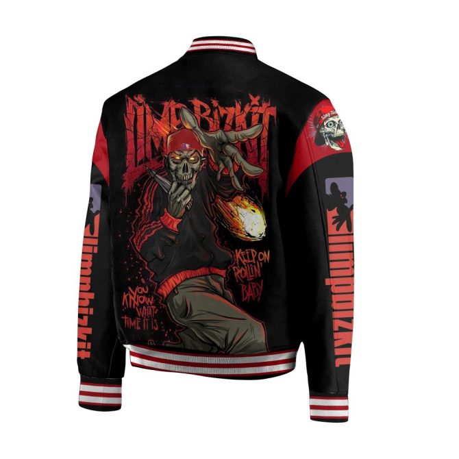 Limited Edition Graphic Varsity Jacket – Bold Design & Streetwear Vibes - Image 3