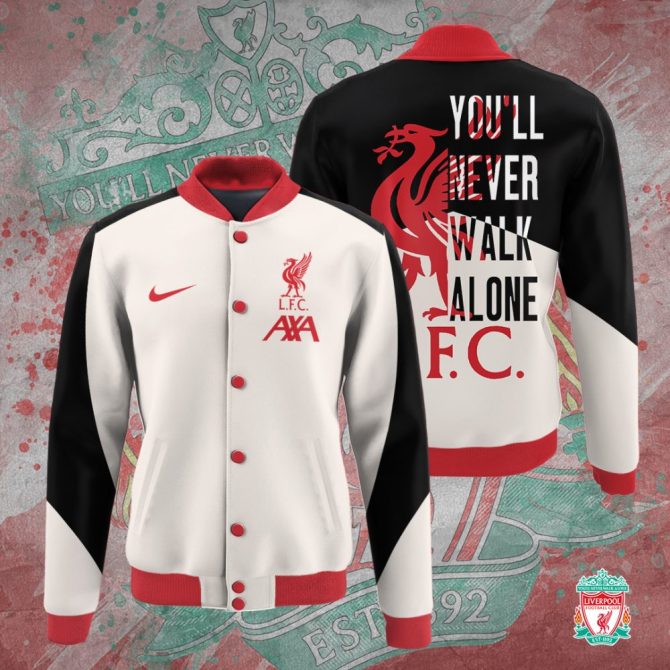 Liverpool Fc Jacket - You'Ll Never Walk Alone , Stylish & Comfy Fan Gear