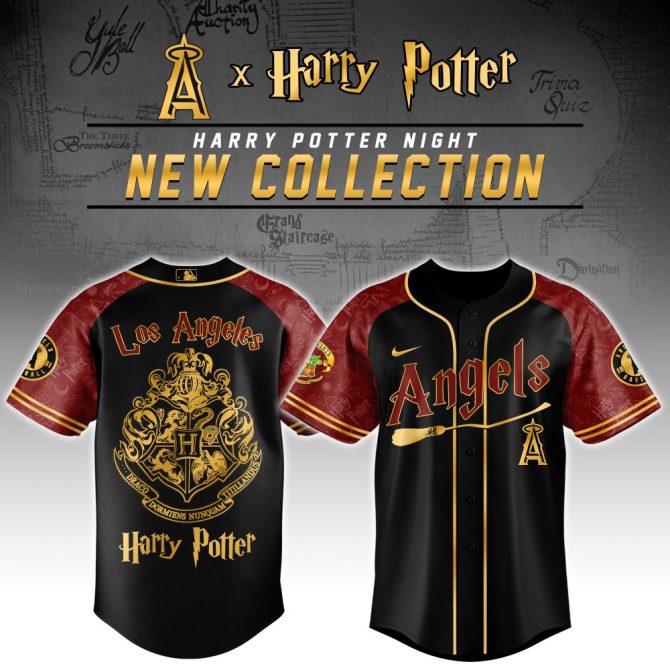 Limited Edition Harry Potter X Angels Jersey - New Collection For Fans!
