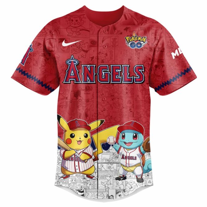 Exclusive Angels Pokémon Jersey - Pikachu & Friends - Limited Edition Fan Gear - Image 2
