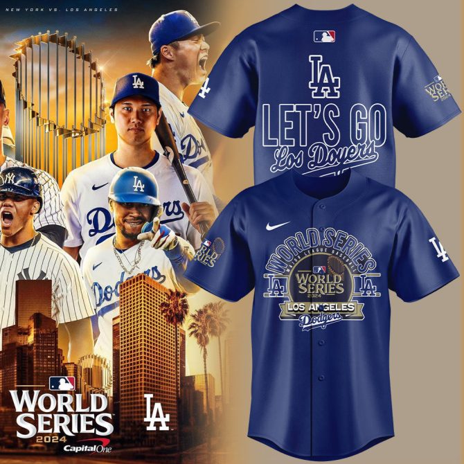 Official 2024 La Dodgers World Series Jersey - Celebrate Victory In Style!