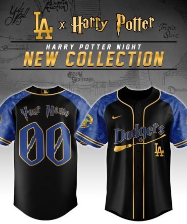 Customize Your La Dodgers X Harry Potter Jersey – Magical Limited Edition!