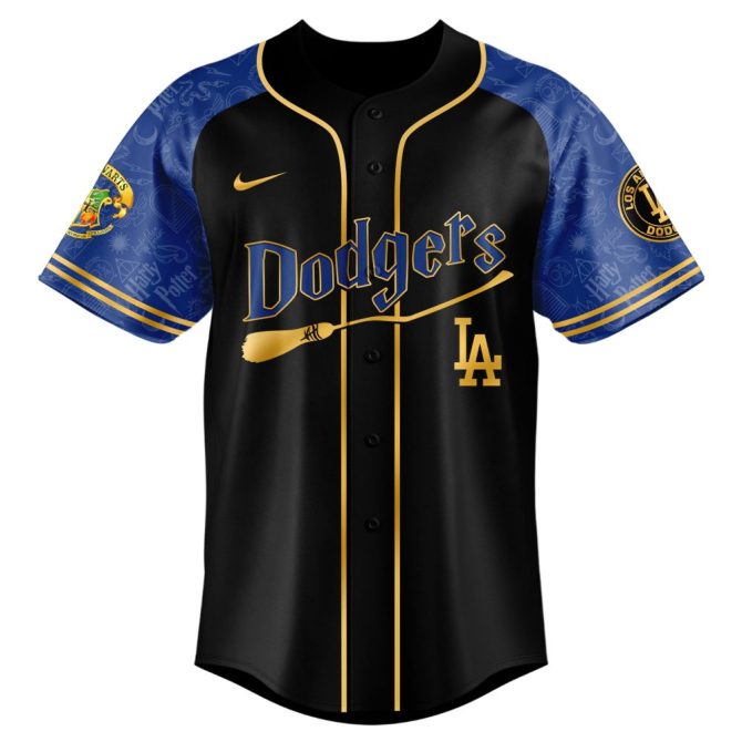 Customize Your La Dodgers X Harry Potter Jersey – Magical Limited Edition! - Image 2