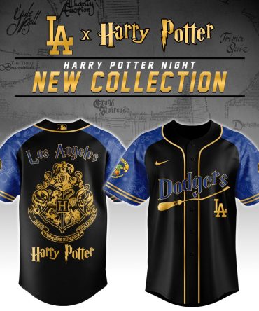 Limited Edition La Dodgers X Harry Potter Jersey - Magical Fan Gear For Collectors