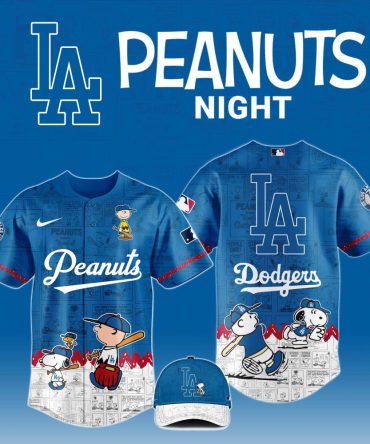 Exclusive La Dodgers X Peanuts Night Jersey & Cap Set – Limited Edition Collectible