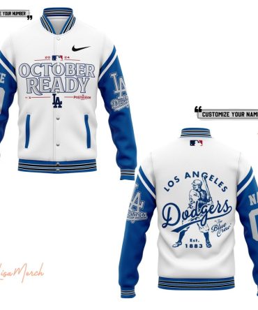 Customize Your Dodgers Varsity Jacket – October Ready 2024 Edition