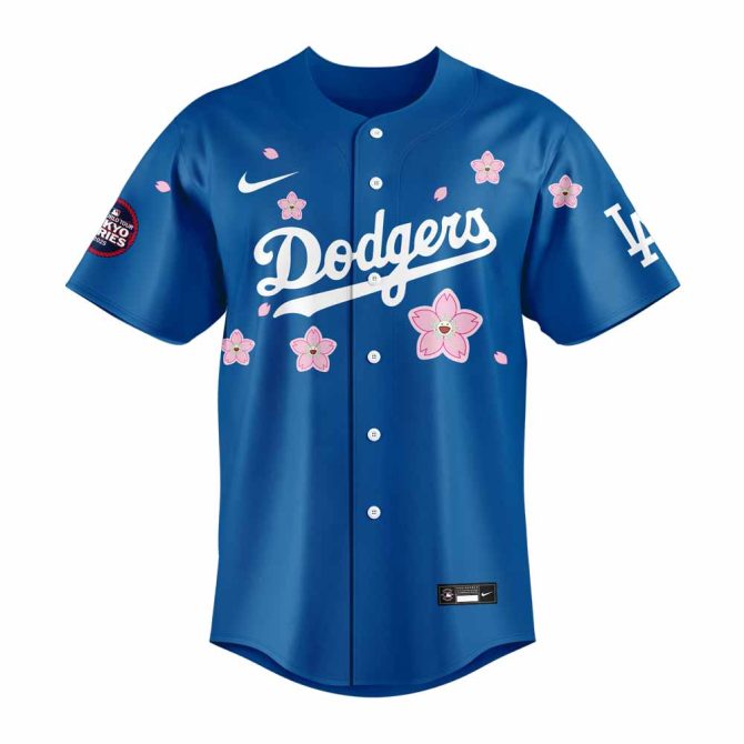 Limited Edition 2025 Dodgers Tokyo Series Jersey - Customizable Name & Number - Image 2