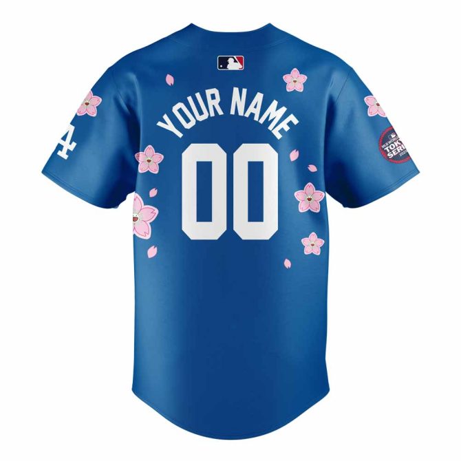 Limited Edition 2025 Dodgers Tokyo Series Jersey - Customizable Name & Number - Image 3