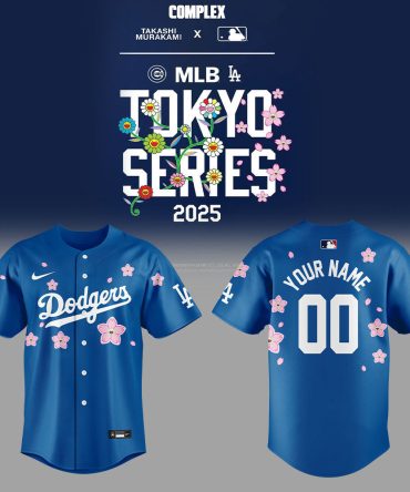 Limited Edition 2025 Dodgers Tokyo Series Jersey - Customizable Name & Number