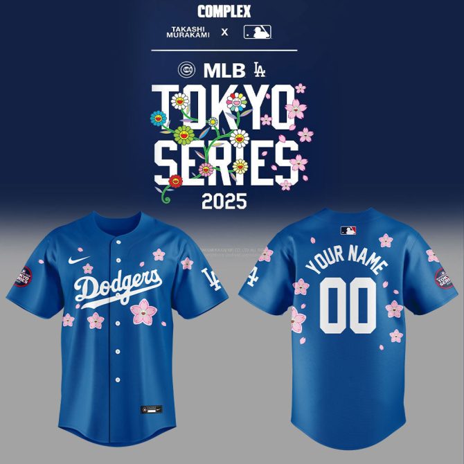 Limited Edition 2025 Dodgers Tokyo Series Jersey - Customizable Name & Number