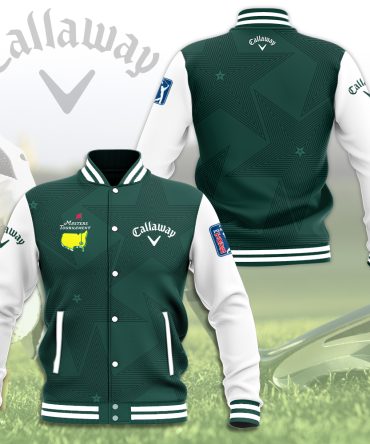 Callaway Golf Masters Tournament Jacket - Premium Green Varsity Outerwear