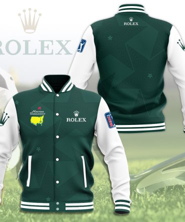 Limited Edition Green & White Varsity Jacket - Masters Tournament Inspired Golf Apparel
