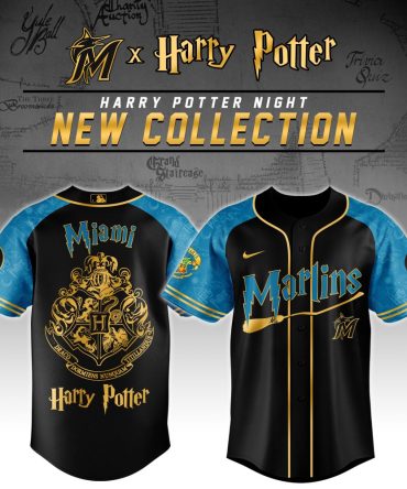Limited Edition Miami Marlins X Harry Potter Jersey – Magical Fan Gear Collection