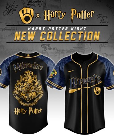 Limited Edition Harry Potter X Milwaukee Brewers Jersey - Magical New Collection