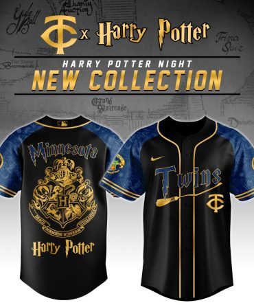 Limited Edition Minnesota Twins X Harry Potter Jersey - Magical Mlb Fan Gear!