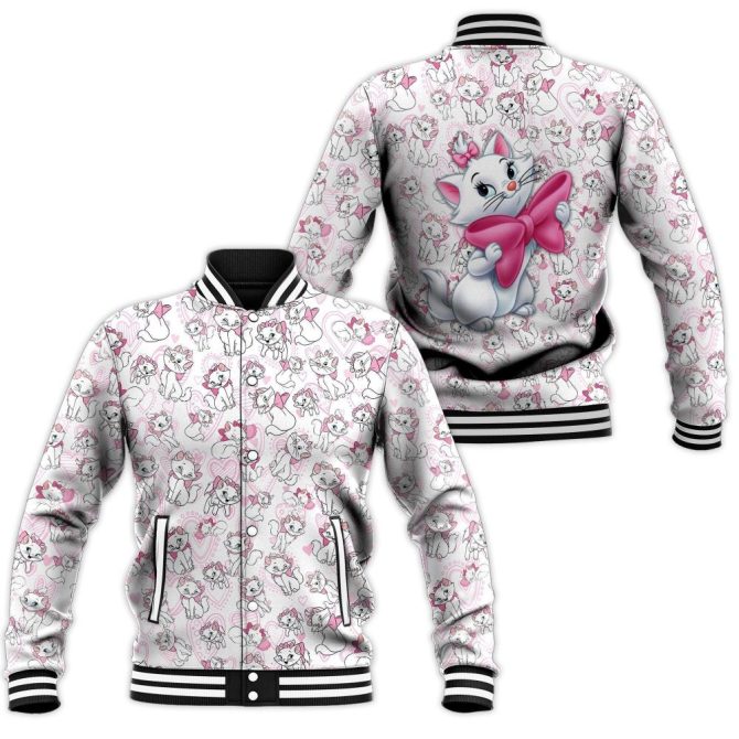 Adorable Cat Print Bomber Jacket - Cute & Cozy Fashion For Cat Lovers