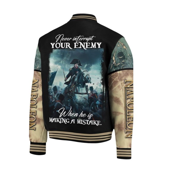 Napoleon Vintage Bomber Jacket – Unique Historical Design, Perfect Gift For History Buffs - Image 3