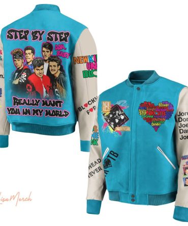 Retro New Kids On The Block Varsity Jacket – Vintage 90S Band Fan Gear!