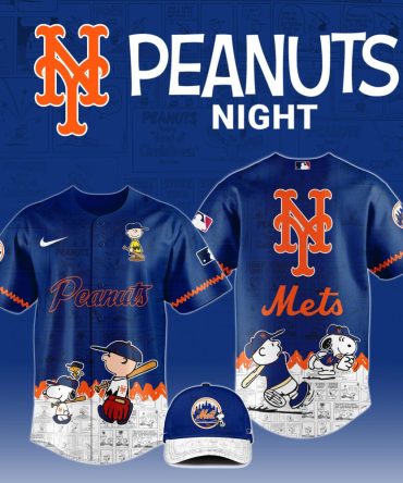 Exclusive Mets Peanuts Night Jersey & Cap Set – Limited Edition Baseball Fan Gear
