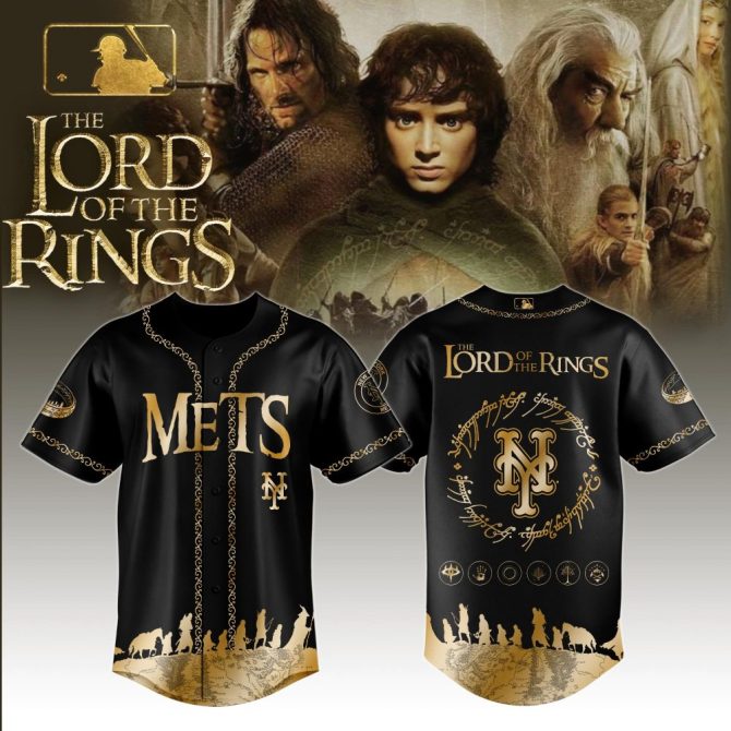 Exclusive Mets Jersey: Lord Of The Rings Edition – Limited Collector'S Item