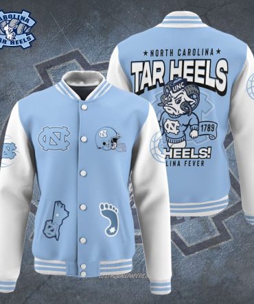 North Carolina Tar Heels Varsity Jacket - Official Unc Apparel For Fans