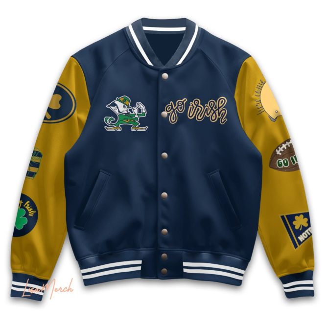 Notre Dame Fighting Irish Varsity Jacket - 2025 National Championship Collector'S Edition - Image 3