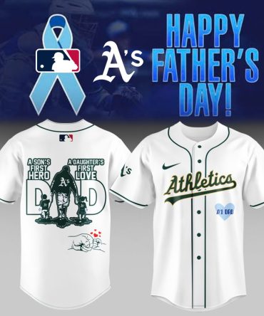 Celebrate Father'S Day With A'S Baseball Jersey - Perfect Gift For Dad, Hero & First Love!