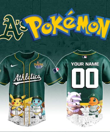 Customizable Pokémon Athletics Jersey - Limited Edition Fan Gear For Pokémon Lovers!