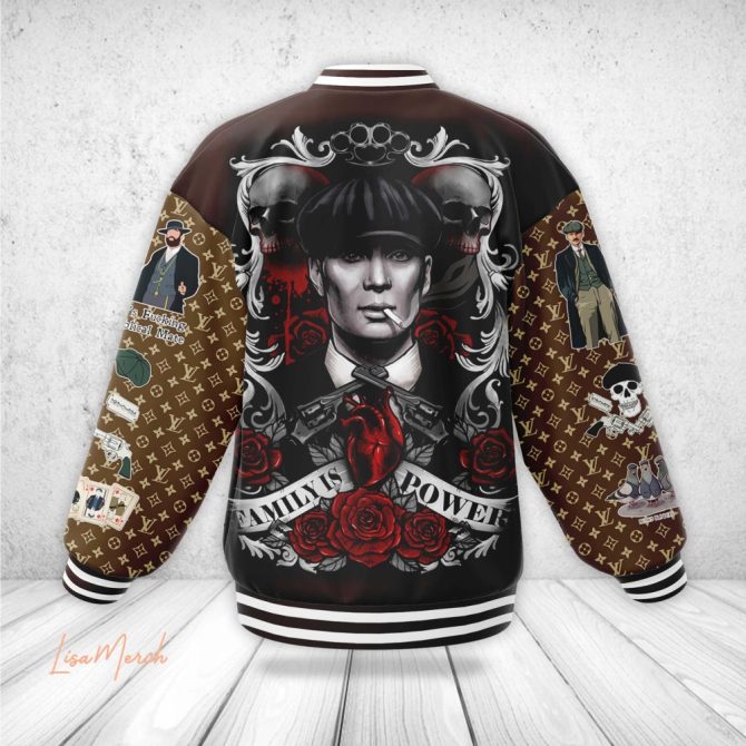 Custom Peaky Blinders Varsity Jacket - Unique Design, Add Your Name, Perfect Gift! - Image 3