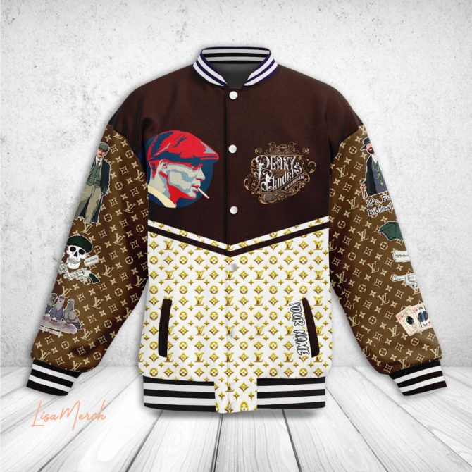 Custom Peaky Blinders Varsity Jacket - Unique Design, Add Your Name, Perfect Gift! - Image 2