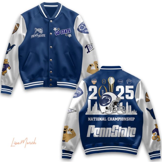 2025 Penn State National Championship Varsity Jacket - Limited Edition Fan Gear - Image 2