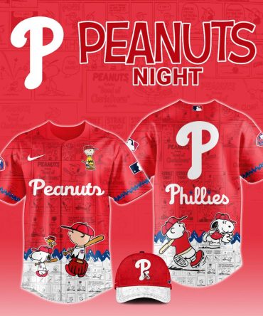 Peanuts Night Phillies Jersey – Limited Edition Collectible Gear!