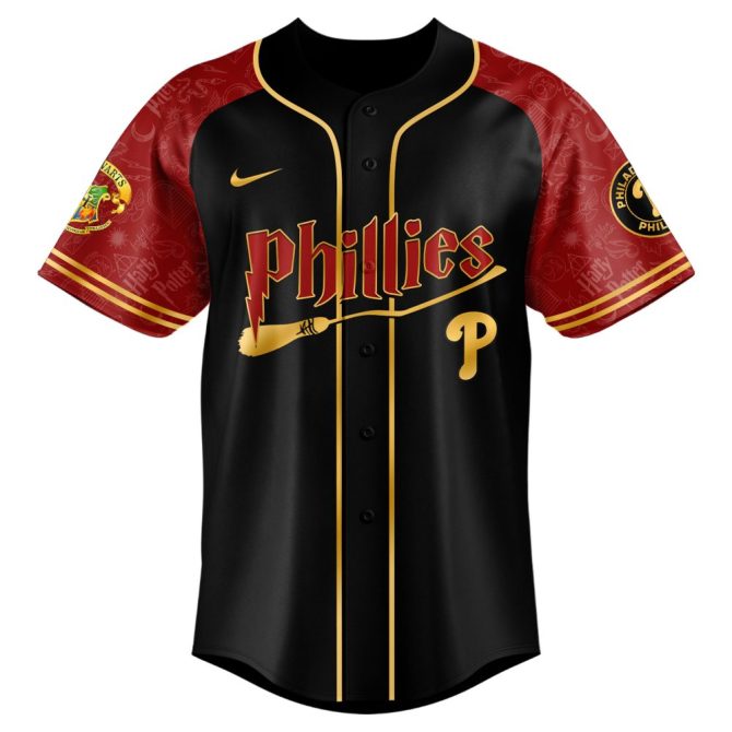 Limited Edition Philadelphia Phillies X Harry Potter Jersey - New Collection Magic Apparel - Image 2