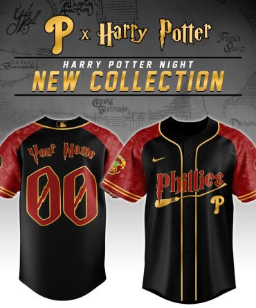 Customize Your Phillies X Harry Potter Jersey - Limited Edition Collection - Perfect Gift For Fans!