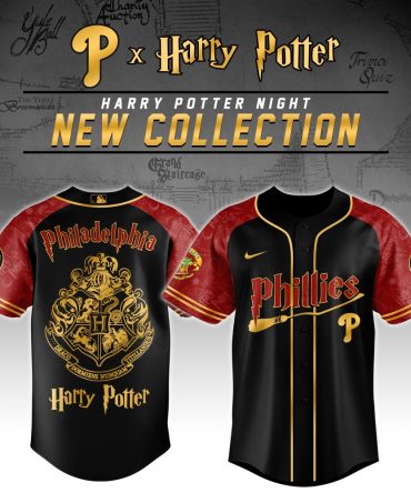 Limited Edition Harry Potter X Phillies Jersey – Magic Meets Baseball! Get Yours Now!